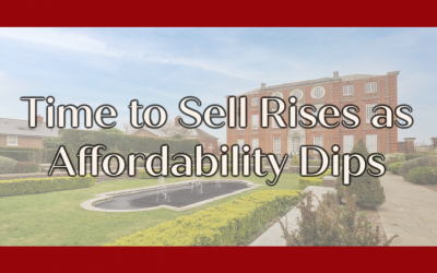 Time to Sell Rises as Affordability Dips